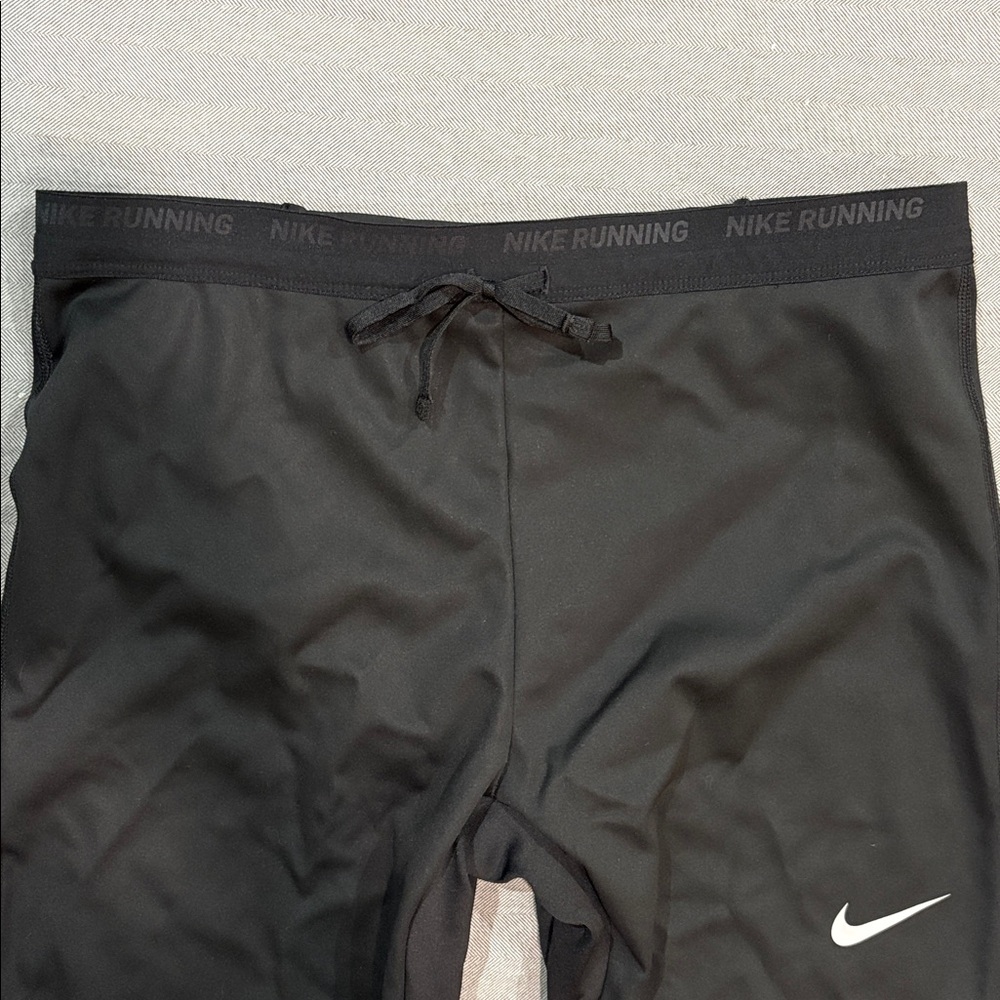 Nike Running Division Black Storm-Fit Running Tights - Picture 3 of 4